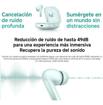 Xiaomi Redmi Buds 6, Auriculares Táctil, Anc 2-mic Ip54, Blk Negro