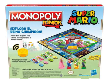Juego De Mesa Monopoly Junior Edición Super Mario Hasbro