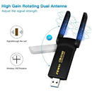 Adaptador Wifi 6 Fenvi Fu-ax1800 Doble Banda 2,4 Y 5ghz 1200