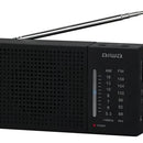 Radio Aiwa Fm Am Análogo Parlante Portátil Color Negro
