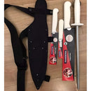 Cuchillos Tramontina Para Chef Con Chaira De 12 Pulgadas Color Negro/blanco