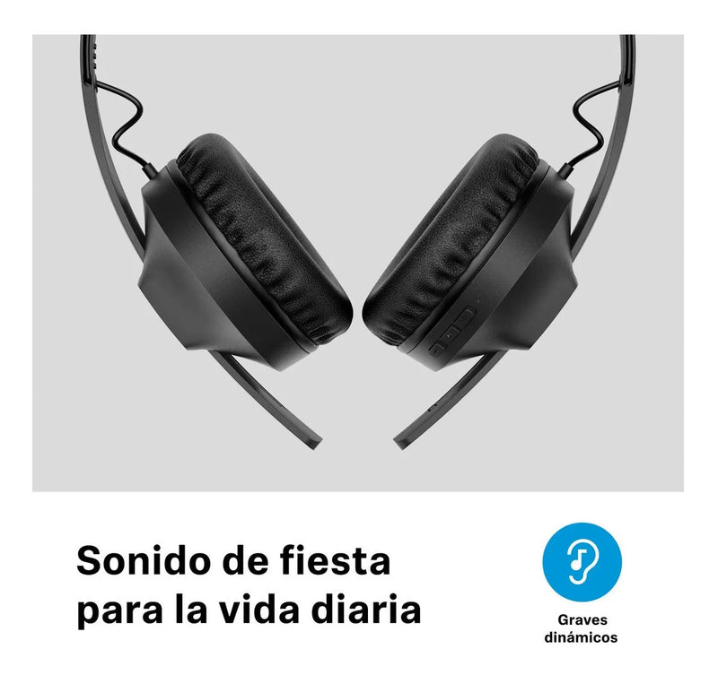 Audífono Sennheiser Hd 250bt Bt 5.0 Hasta 25 Hrs De Uso
