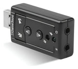 Tarjeta De Sonido Externa Usb Audio 7.1 Adaptador Audio