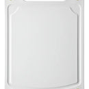 Tabla De Cortar Antibacterial Pequeña 36x25cm Ilko Color Blanco Microban