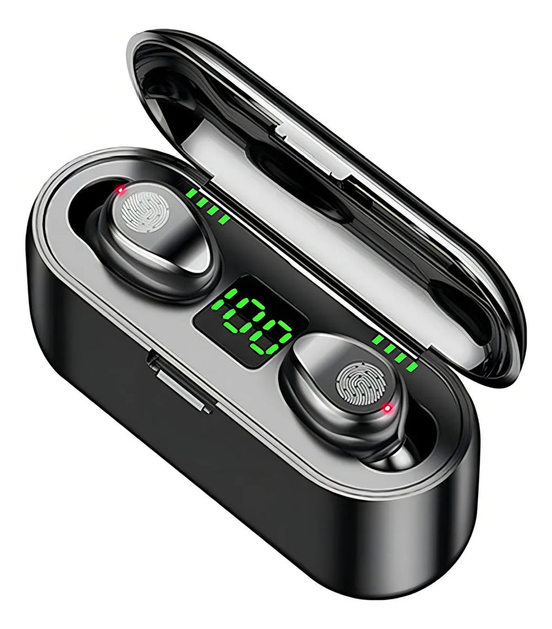 Audifonos Bluetooth F9-5 2022 + Power Bank 2000 Mah
