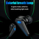 Auriculares Bluetooth 5.0 Inalámbricos K55 Tws Game Sports Color Negro
