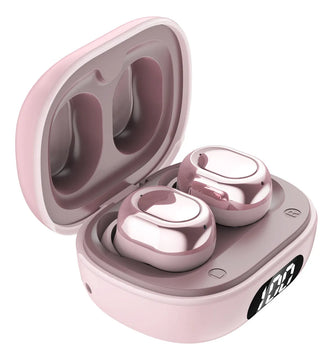 Audífonos Inalámbricos Movisun T6 Súper Mini Ligero Color Rosado