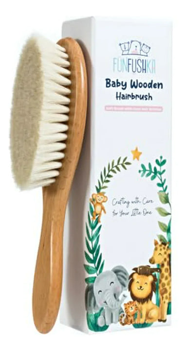 Cepillo De Bebé Con Cerdas Suaves De Cabra - Cepillo De Made