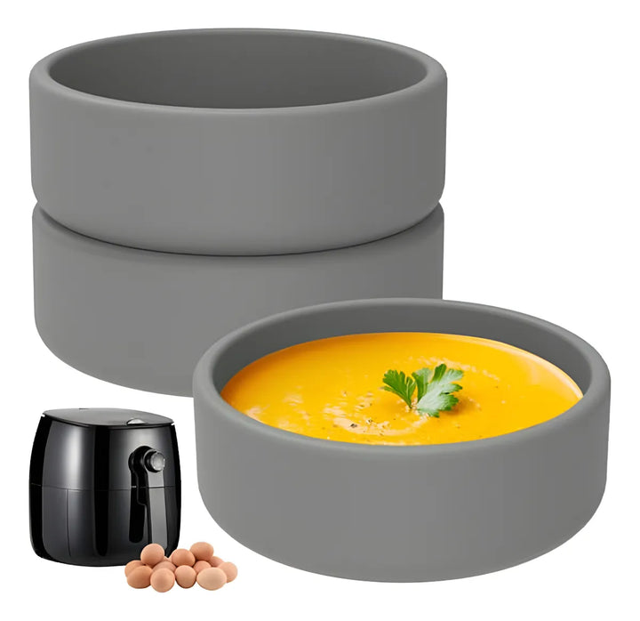 3 Pcs Molde De Silicona Para Huevos En Air Fryer - Reutiliza