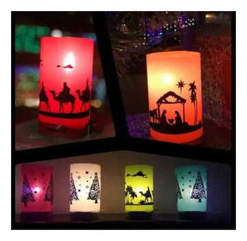 Luz Led Navidad + Faroles Navideños