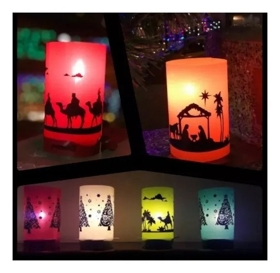 Luz Led Navidad + Faroles Navideños