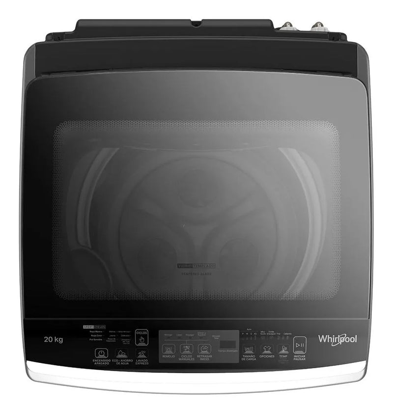 Lavadora Carga Superior Xpert Eco 20kg Cromo Ww20bhahla Whir