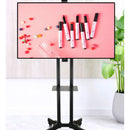 Soporte Tv Pedestal Móvil con Ruedas para Tv 32 A 70 Pulgada Color Negro