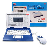 Computador Didáctico Portátil Bei Tian BT-271ES Rosa 130 Funciones Inglés Español