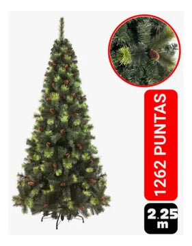 Árbol De Navidad, Pino Primavera. De 2.25 Mtrs. Verde