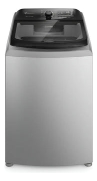 Lavadora Superior Perfect Care Ls21i 21kg Silver Electrolux Gris
