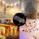 Luz Led Pinza Fotos X10 Luces Gancho Extensión Decorativa A