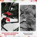 Garveehome Mini Arbol De Navidad Artificial Preiluminado De