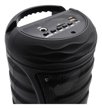 Parlante Recargable 12w Rms Con Bluetooth, Usb Y Sd Color Negro