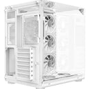 Gabiente Gamer Iceberg Crystal Cube S Mini Blanco 6 Fan Argb