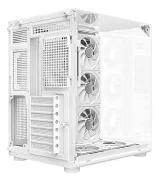 Gabiente Gamer Iceberg Crystal Cube S Mini Blanco 6 Fan Argb