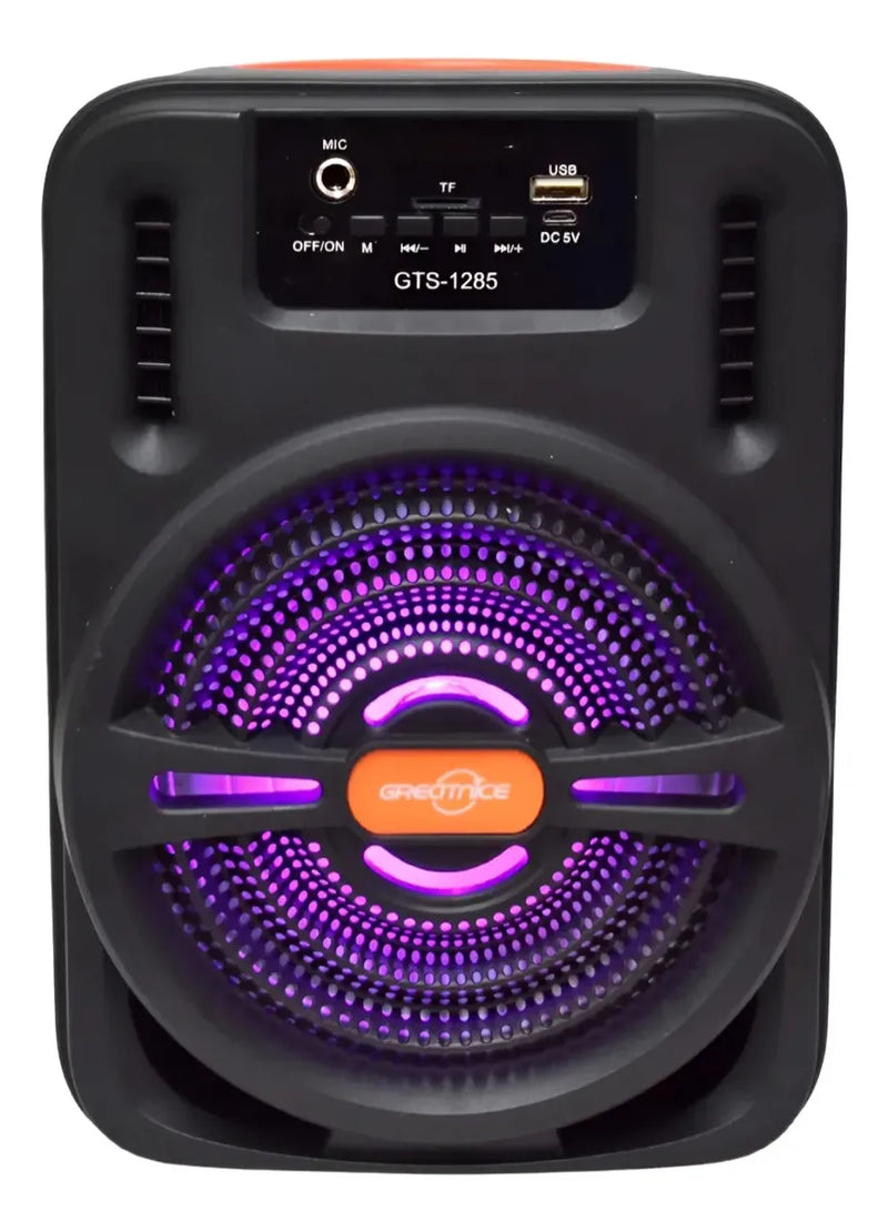 Parlante Cabina Musical Inalámbrico Micrófono Control Sonido