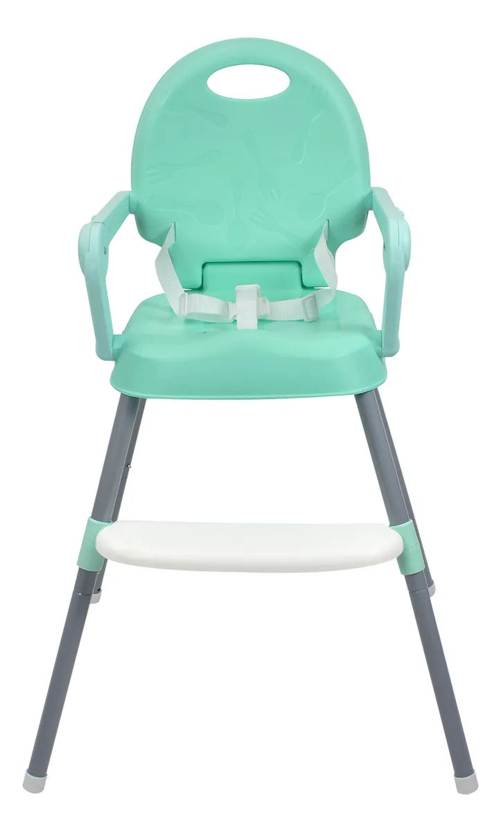 Silla Comedor Bebe 3en1 Happy Baby Azul Cp7000