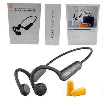 Auriculares deportivos Bluetooth conducción ósea negros inalámbricos alta resistencia Xiaomi
