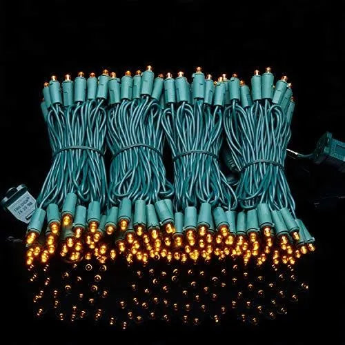 Cadena De Luces Navideñas Led De Gran Angular Con Certificac