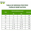 Pañal Nateen Baby Soft Line Et. 3 Paq X 22 Unds + Toallitas Pequeño (p)