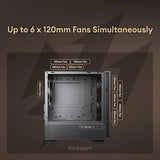 Funda Micro Atx Genuina De Madera De Nogal, Funda Matx Pc Co