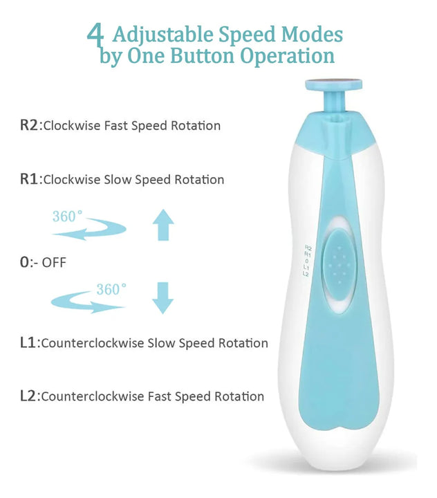 Cortaunas Electricas Para Recien Nacidos Y Adultos, 6 Cabeza
