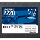 Unidad Solida Sata Patriot P220 512gb Negra Oem Negro