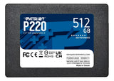 Unidad Solida Sata Patriot P220 512gb Negra Oem Negro