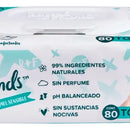 Pañitos Humedos Premium Rascal Set X 2 Pqts De 80 Unds