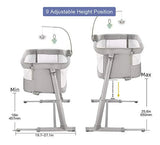 Bebé De La Cuna, Cama Cunas Ronbei De Noche Del Durmiente De