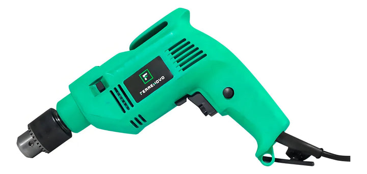 Taladro percutor atornillador eléctrico de 13mm Ferrenovo FN-23000 550W + accesorio 60Hz