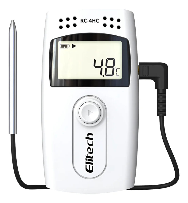 Data Logger Elitech Rc-4hc Temperatura Humedad Digital