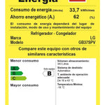 Nevera Lg 343l Bottom Freezer Doorcooling+ Thinq Negro Mate Plateado