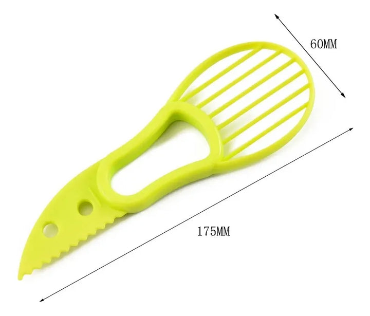 Pelador De Plástico Fruta, Verdura 3 En 1, Separador Pulpa