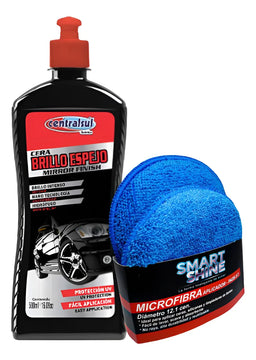 Kit Cera Efecto Brillo Espejo Centralsul 500ml + Aplicador E