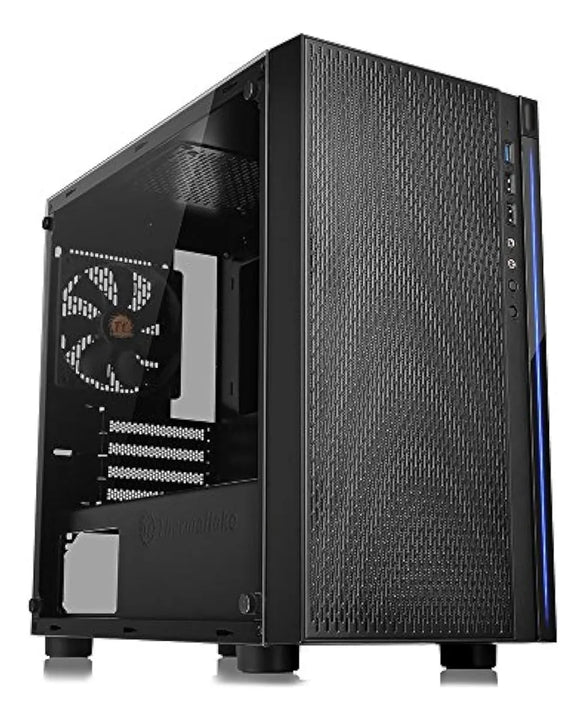 Caja Pc Thermaltake Versa H18 Microatx Negra Vidrio Templado