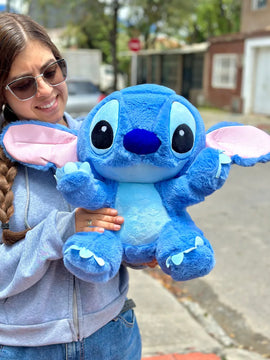 Peluche Stich Grande 45cm Premium Perfumado Azul