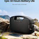 Bafle Bluetooth A Prueba De Agua Sumergible Nivel Ipx7 40w Negro