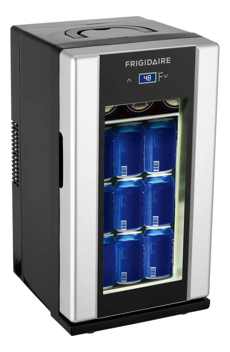 Mini Refrigerador Retro Para 18 Latas O 4 Botellas De Vino