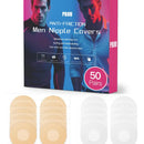 Pbuu Fundas Para Pezones Para Hombres, 100 Unidades (50 Pare