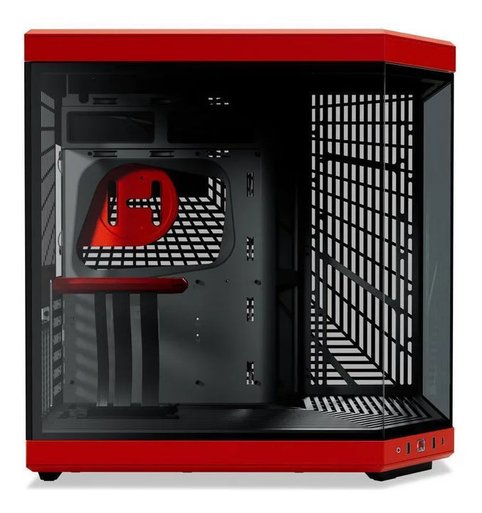 Carcasa De Torre De Pc Hyte Y70 Con Cable Elevador Pcie 4.0