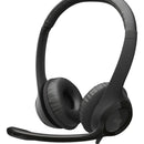 Audífonos / Diadema Con Micrófono Logitech Usb Headset H390 Negro