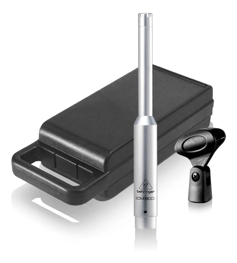 Micrófono Behringer ECM8000 Condensador Omnidireccional color plateadoS