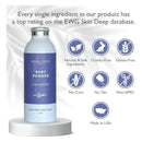 Polvo De Bebé Natural Sin Talco - Suave Y Protector - Lavand
